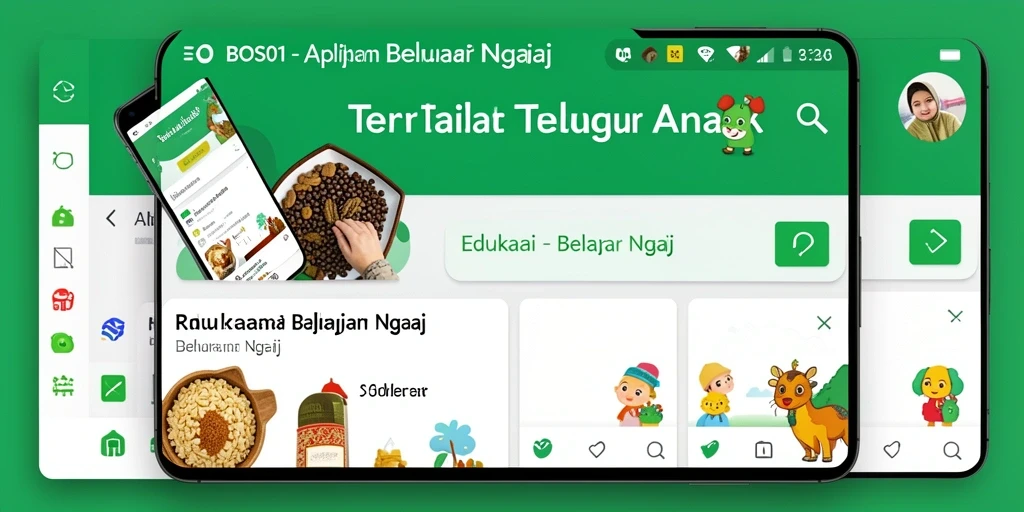 Antarmuka BOS01 yang interaktif dan edukatif.