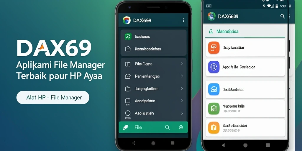 Tampilan antarmuka DAX69 yang user-friendly dan fungsional.